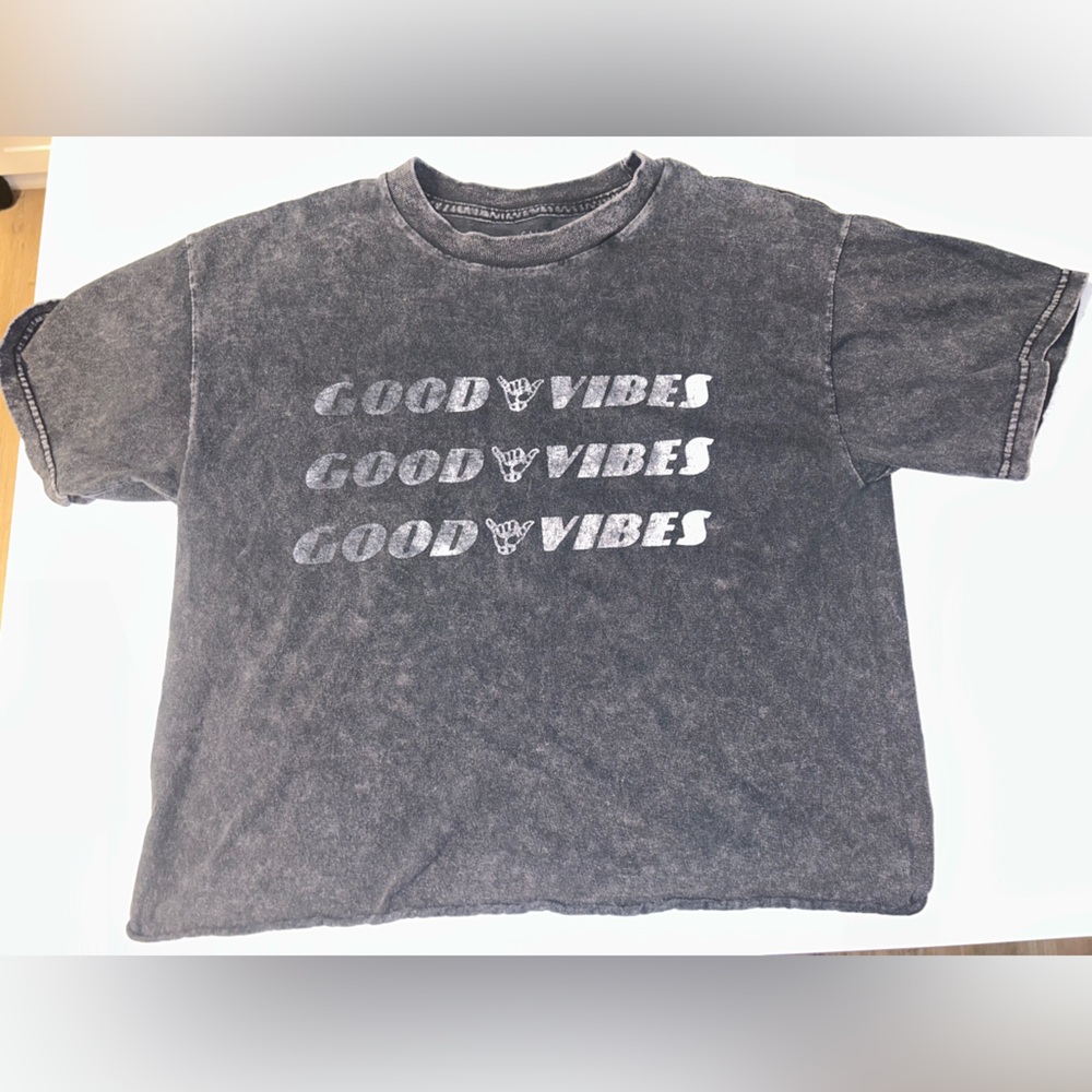 John Galt good vibes tee